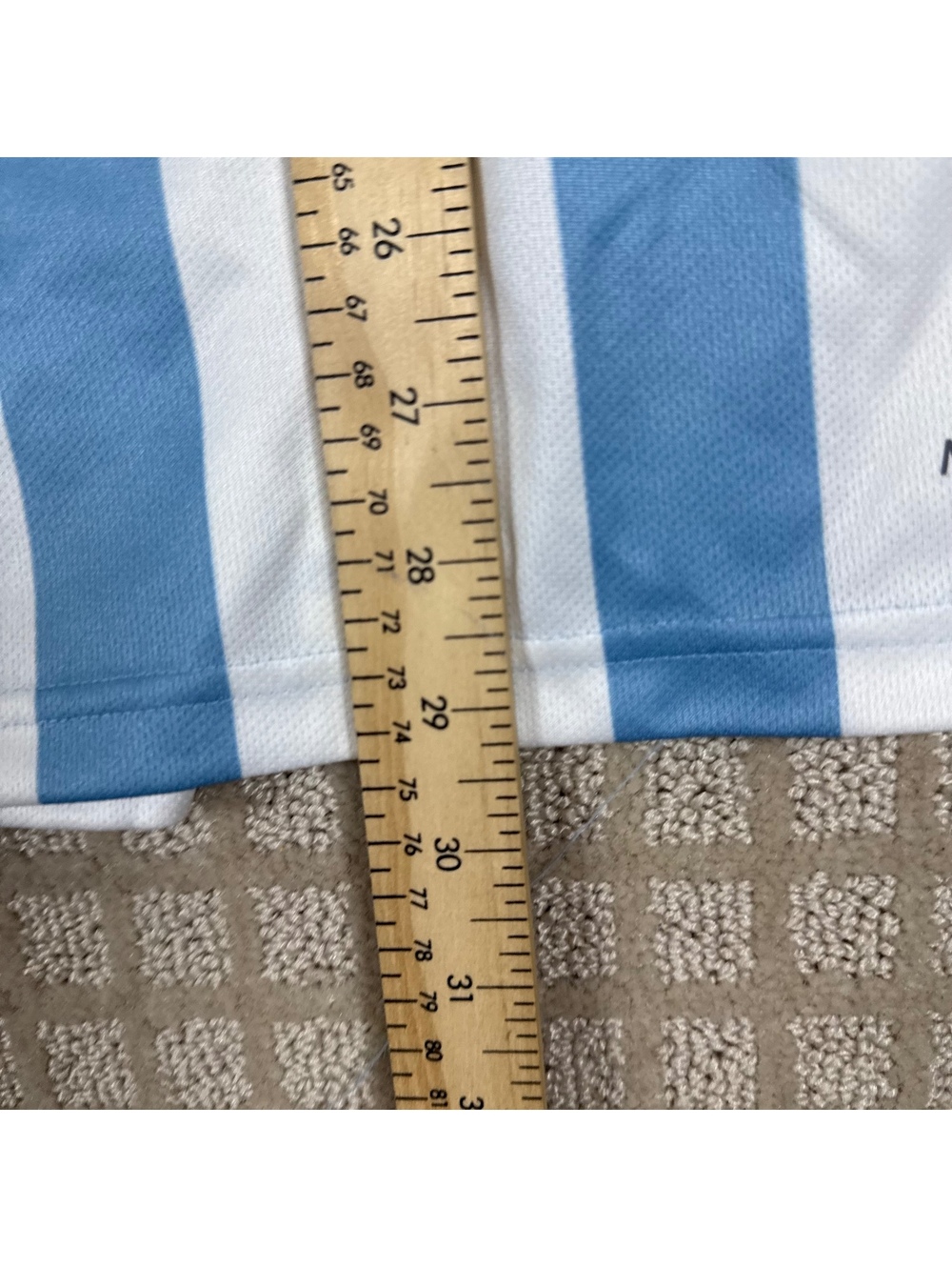 adidas EFC striped soccer jersey large - Picture 5 of 8